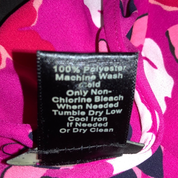 Ann Taylor button front blouse Sz XSP tulip sleeve butterfly print - Picture 6 of 6